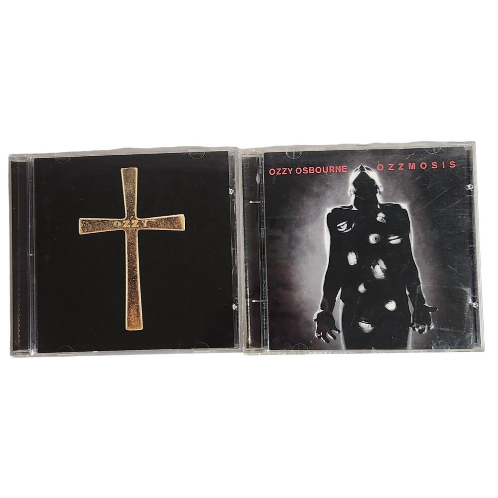 Ozzy Osbourne The Ozzman Cometh & Ozzmosis Tested CD Sony '95-'97 Pre-owned VG+
